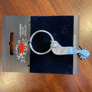 Clint Black Cowboy Spur Key Chain